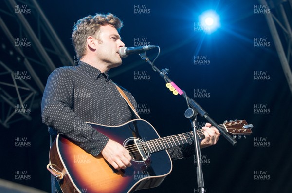 170716 -  On The Pitch, SSE SWALEC, Cardiff - Ben Montague performs his set on the second day of On The Pitch at the SSE SWALEC