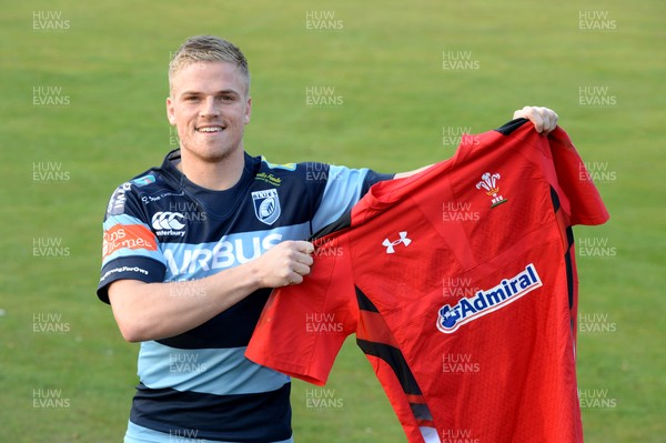 180315 - WRU -Gareth Anscombe after signing a National Dual Contract