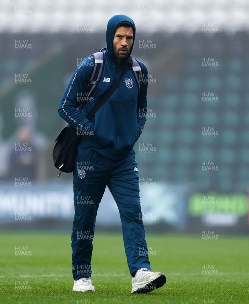 210226 - Plymouth Argyle v Cardiff City - Sky Bet League 1 - Brian Barry-Murphy, Manager of Cardiff City arrives ahead of the match
