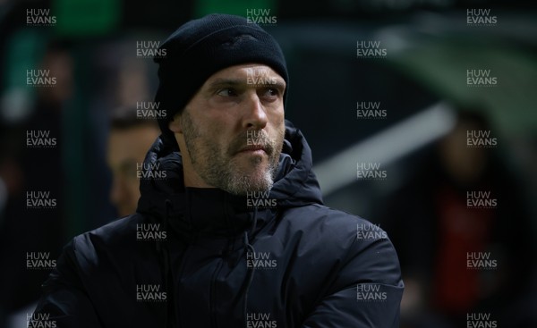 101224 Plymouth Argyle v Swansea City, EFL Sky Bet Championship - Swansea City head coach Luke Williams ahead of the match