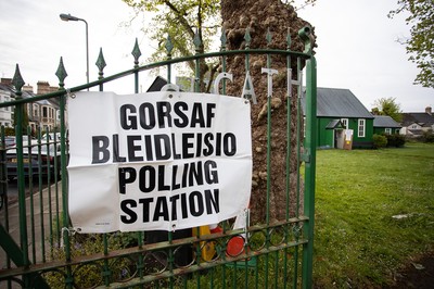 Senedd Election Day in Wales 060521