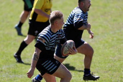 250426 - Pontyberem v Llanybydder - Admiral National League 4 West A - Pontyberem on the attack