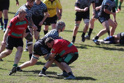 250426 - Pontyberem v Llanybydder - Admiral National League 4 West A - Pontyberem on the attack