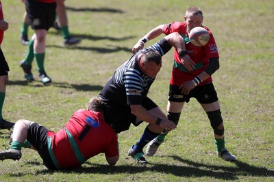 250426 - Pontyberem v Llanybydder - Admiral National League 4 West A - Pontyberem on the attack