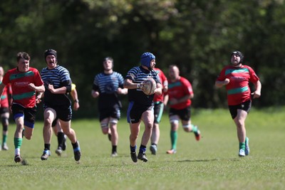 250426 - Pontyberem v Llanybydder - Admiral National League 4 West A - Pontyberem on the attack