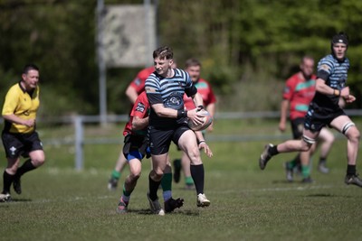 250426 - Pontyberem v Llanybydder - Admiral National League 4 West A - Pontyberem on the attack