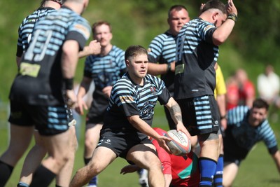250426 - Pontyberem v Llanybydder - Admiral National League 4 West A - Pontyberem on the attack