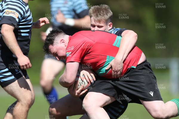 250426 - Pontyberem v Llanybydder - Admiral National League 4 West A - Llanybydder in action