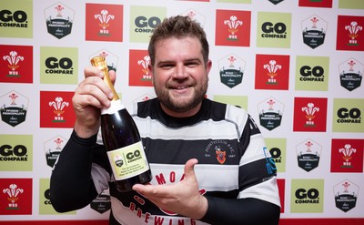 190426 - Pontyclun v Llangadog, Mens Division 4 Cup Final - Player of the match, Pontyclun captain Joe Williams