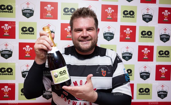 190426 - Pontyclun v Llangadog, Mens Division 4 Cup Final - Player of the match, Pontyclun captain Joe Williams