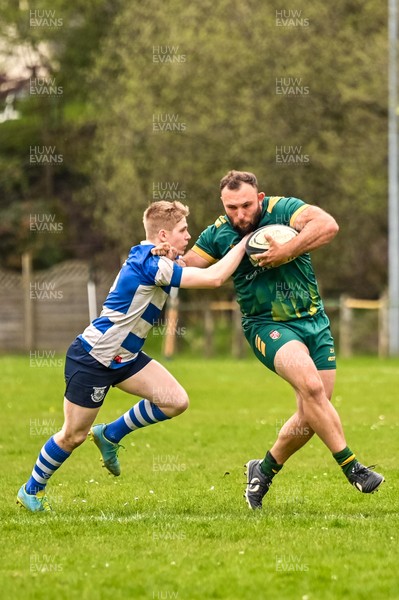 120425 - Pontycymer RFC v Llandrindod Wells RFC - Admiral National League 5 East Central - L Shelby-Smith