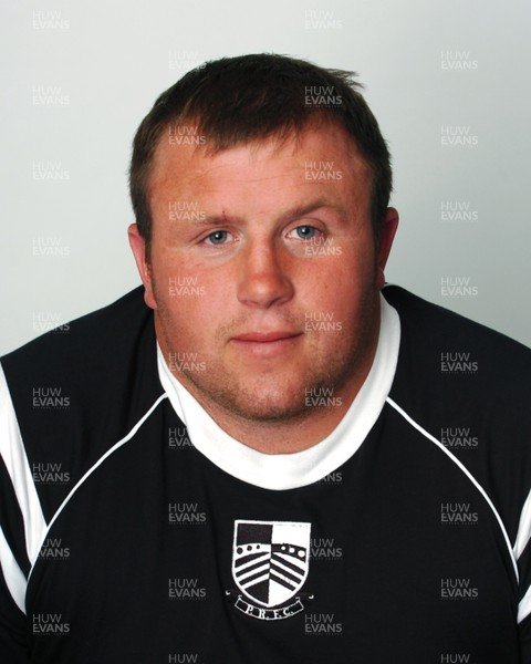 Pontypridd RFC  2007 - 2008 squad Stuart Williams 