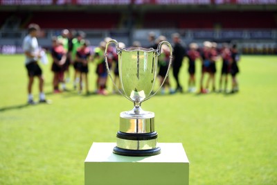 210525 - Pontypridd Schools v Bridgend - WSRU Junior Group - U11’s DC Thomas Cup Final - The trophy