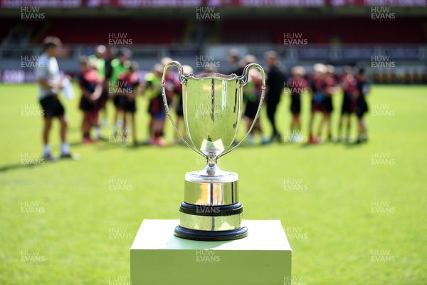 210525 - Pontypridd Schools v Bridgend - WSRU Junior Group - U11’s DC Thomas Cup Final - The trophy