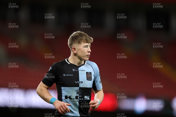 101224 - Pontypridd Schools v Cardiff Central Schools - Dewar Shield - Finley Britton of Cardiff Central  