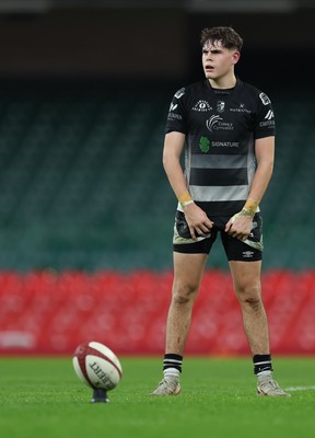 111225 - Pontypridd U16 Schools v Llanelli U16 Schools, Dewar Shield Final - Jake Barclay of Pontypridd Schools