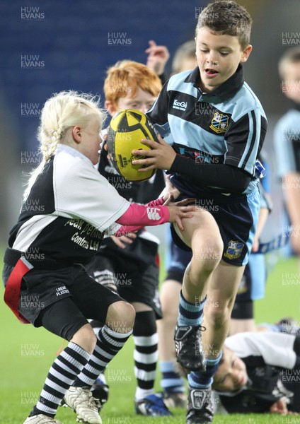 23.09.11 Cardiff Blues v Munster... Half Time Under 8's Tag, Pontypridd v Rumney. 