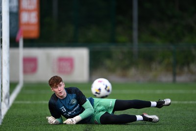 010725 - Pontypridd United v Newport County - Preseason Friendly - Jacob Carney of Newport County
