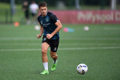 010725 - Pontypridd United v Newport County - Preseason Friendly - Oliver Greaves of Newport County