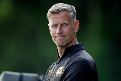 010725 - Pontypridd United v Newport County - Preseason Friendly - Newport County Manager, David Hughes