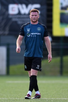 010725 - Pontypridd United v Newport County - Preseason Friendly - Lee Jenkins of Newport County