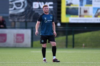 010725 - Pontypridd United v Newport County - Preseason Friendly - Lee Jenkins of Newport County