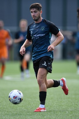 010725 - Pontypridd United v Newport County - Preseason Friendly - Anthony Glennon of Newport County