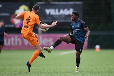 010725 - Pontypridd United v Newport County - Preseason Friendly - Bobby Kamwa of Newport County