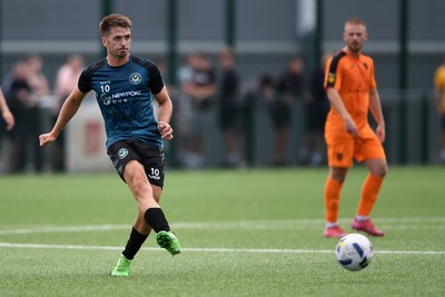 010725 - Pontypridd United v Newport County - Preseason Friendly - Oliver Greaves of Newport County