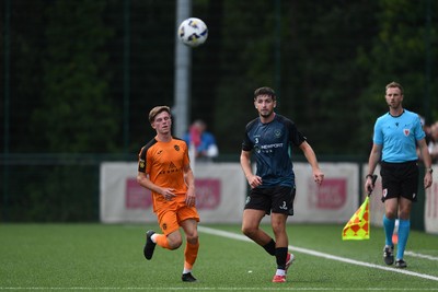 010725 - Pontypridd United v Newport County - Preseason Friendly - Anthony Glennon of Newport County