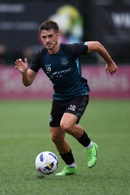 010725 - Pontypridd United v Newport County - Preseason Friendly - Oliver Greaves of Newport County
