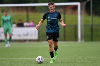 010725 - Pontypridd United v Newport County - Preseason Friendly - Oliver Greaves of Newport County