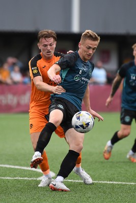 010725 - Pontypridd United v Newport County - Preseason Friendly - Matt Smith of Newport County