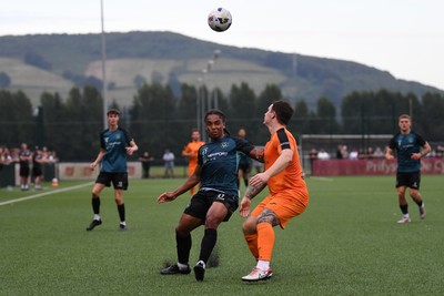 010725 - Pontypridd United v Newport County - Preseason Friendly - Moses-Alexander Walker of Newport County