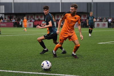 010725 - Pontypridd United v Newport County - Preseason Friendly - Joe Thomas of Newport County
