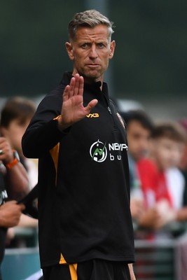 010725 - Pontypridd United v Newport County - Preseason Friendly - Newport County Manager, David Hughes