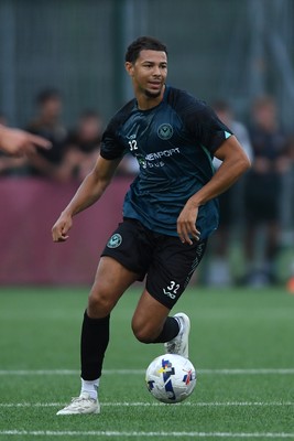 010725 - Pontypridd United v Newport County - Preseason Friendly - Jaden Warner of Newport County