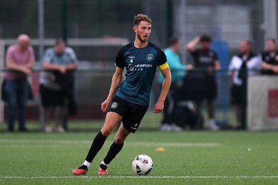 010725 - Pontypridd United v Newport County - Preseason Friendly - Matthew Baker of Newport County