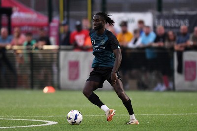 010725 - Pontypridd United v Newport County - Preseason Friendly - Cameron Antwi of Newport County