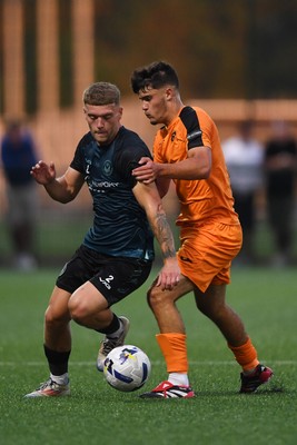 010725 - Pontypridd United v Newport County - Preseason Friendly - Cameron Evans of Newport County