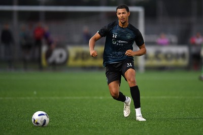 010725 - Pontypridd United v Newport County - Preseason Friendly - Jaden Warner of Newport County