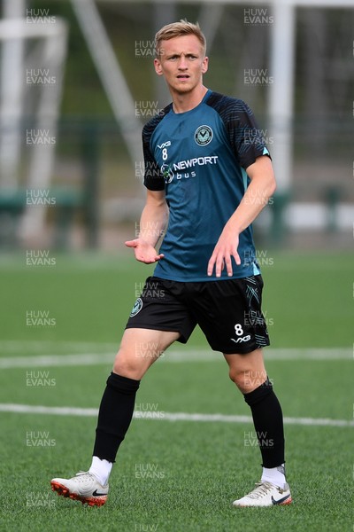 010725 - Pontypridd United v Newport County - Preseason Friendly - Matt Smith of Newport County
