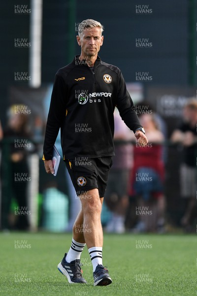 010725 - Pontypridd United v Newport County - Preseason Friendly - Newport County Manager, David Hughes