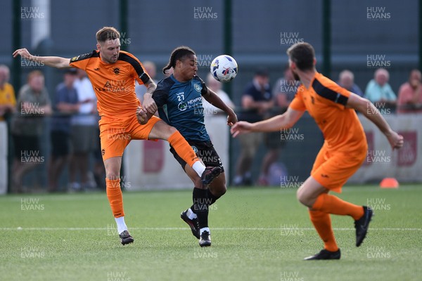010725 - Pontypridd United v Newport County - Preseason Friendly - Moses-Alexander Walker of Newport County