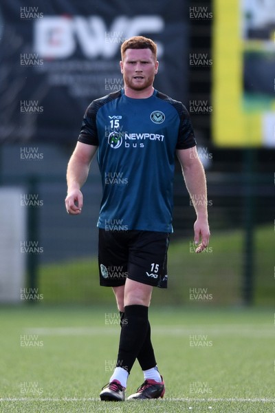 010725 - Pontypridd United v Newport County - Preseason Friendly - Lee Jenkins of Newport County