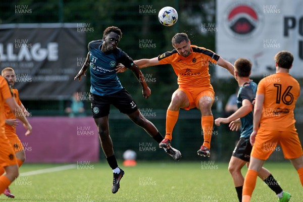 010725 - Pontypridd United v Newport County - Preseason Friendly - Nelson Sanca of Newport County