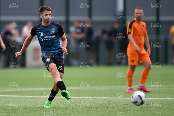 010725 - Pontypridd United v Newport County - Preseason Friendly - Oliver Greaves of Newport County