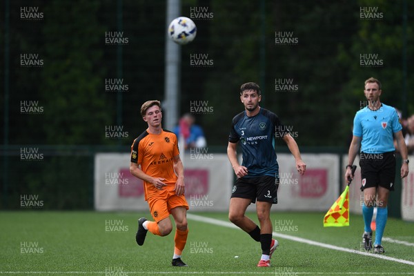 010725 - Pontypridd United v Newport County - Preseason Friendly - Anthony Glennon of Newport County