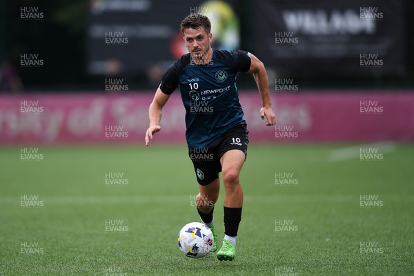 010725 - Pontypridd United v Newport County - Preseason Friendly - Oliver Greaves of Newport County