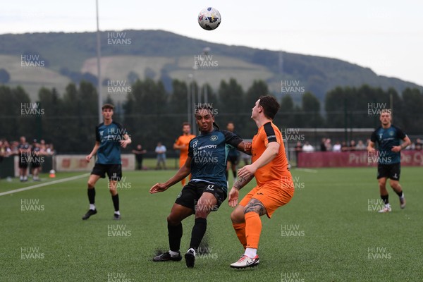 010725 - Pontypridd United v Newport County - Preseason Friendly - Moses-Alexander Walker of Newport County
